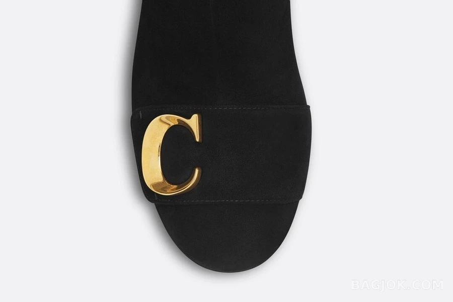 디올 디올 C'EST DIOR 스웨이드 힐 앵클부츠 상세 이미지