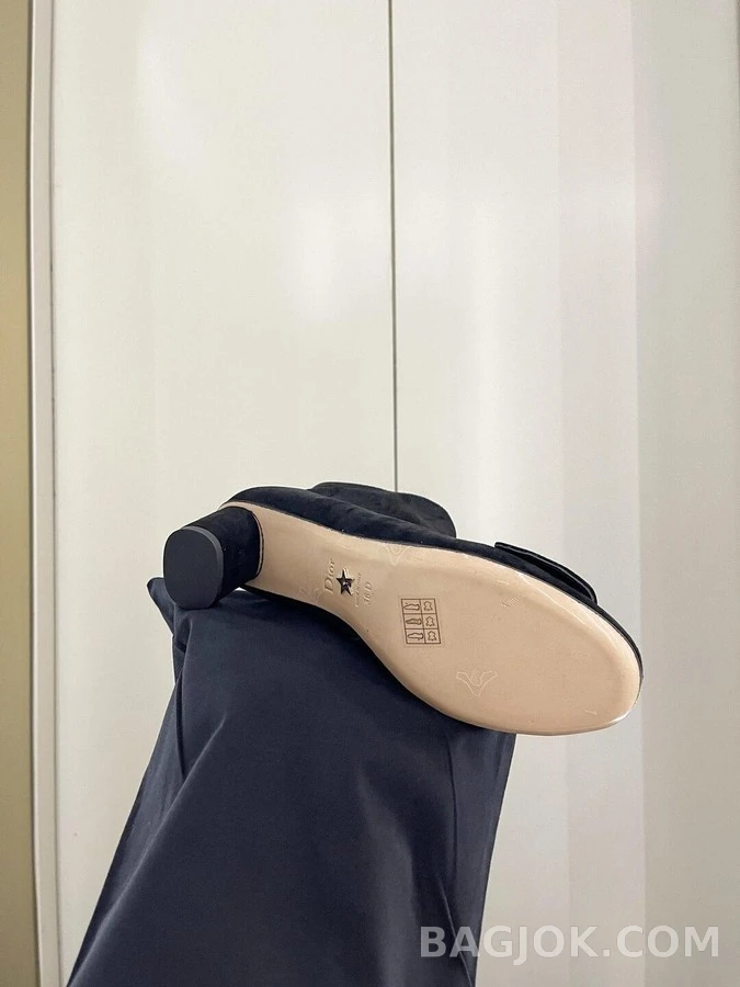 디올 디올 C'EST DIOR 스웨이드 힐 앵클부츠 상세 이미지
