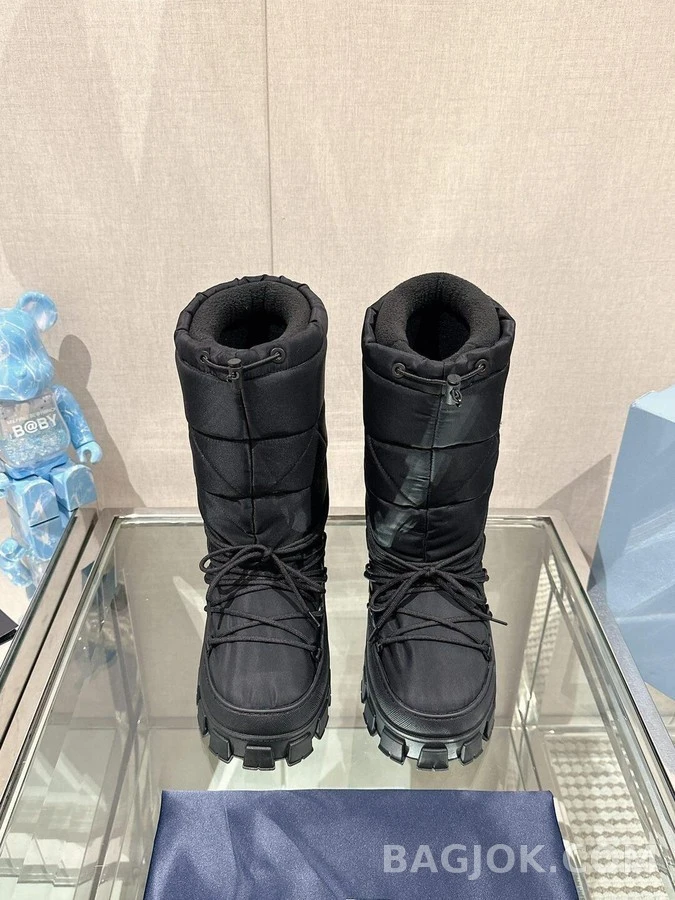 프라다 프라다 나일론 개버딘 아프레 스키 롱부츠 상세 이미지