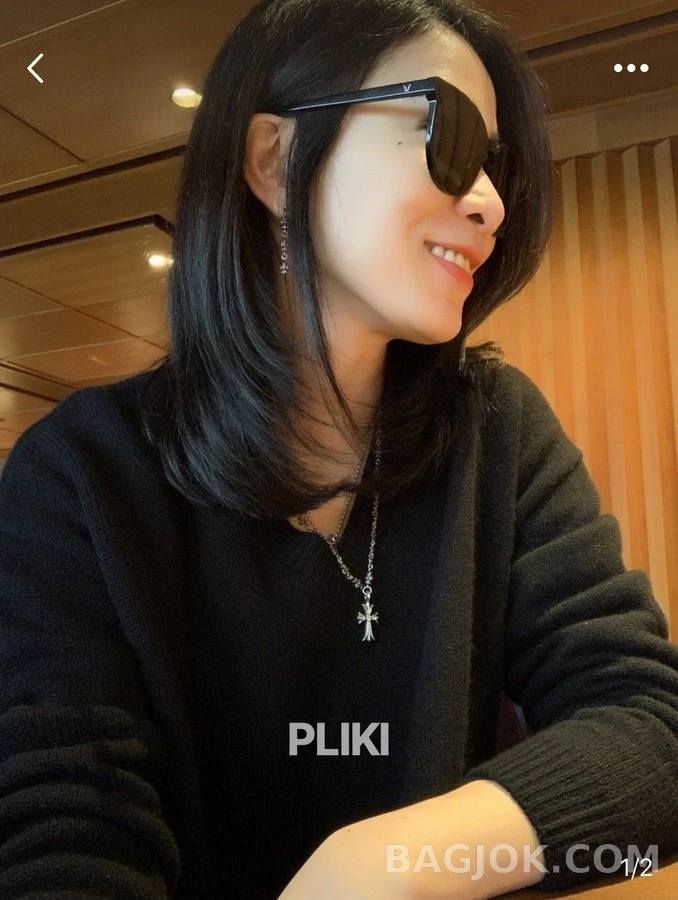 크롬하츠 크롬하츠 타이니 Ech 플러스 드롭 이어링 상세 이미지