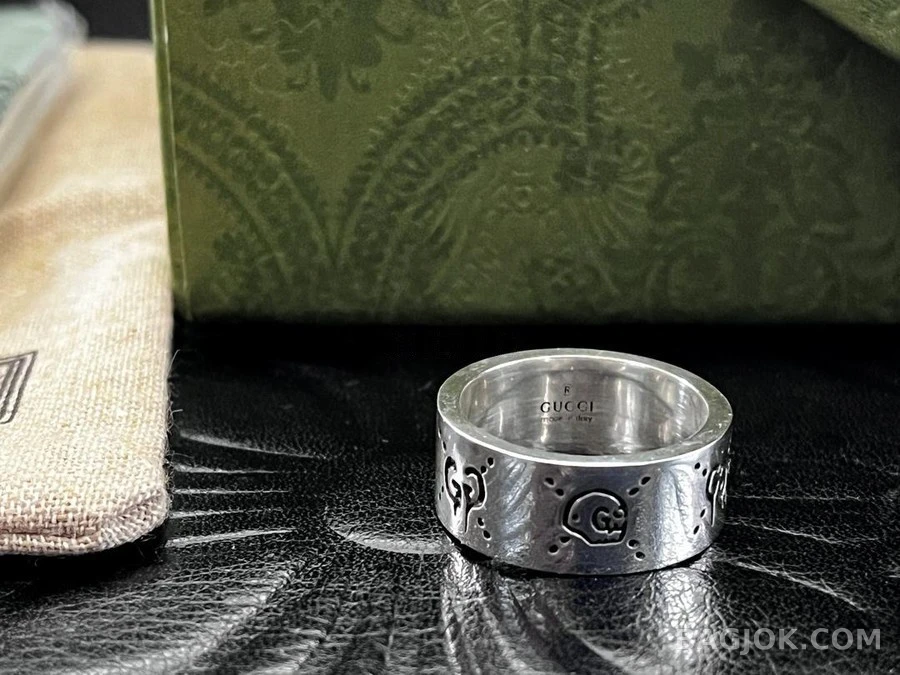 구찌 구찌 고스트 실버링 6mm 상세 이미지