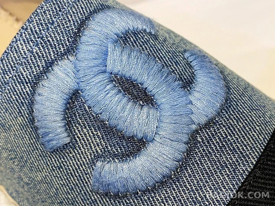 샤넬 샤넬 CC Espadrille 데님 상세 이미지