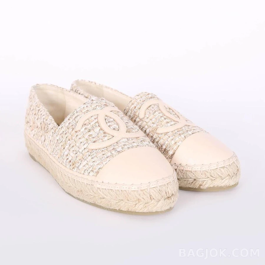 샤넬 샤넬 트위드 CC Espadrille 상세 이미지