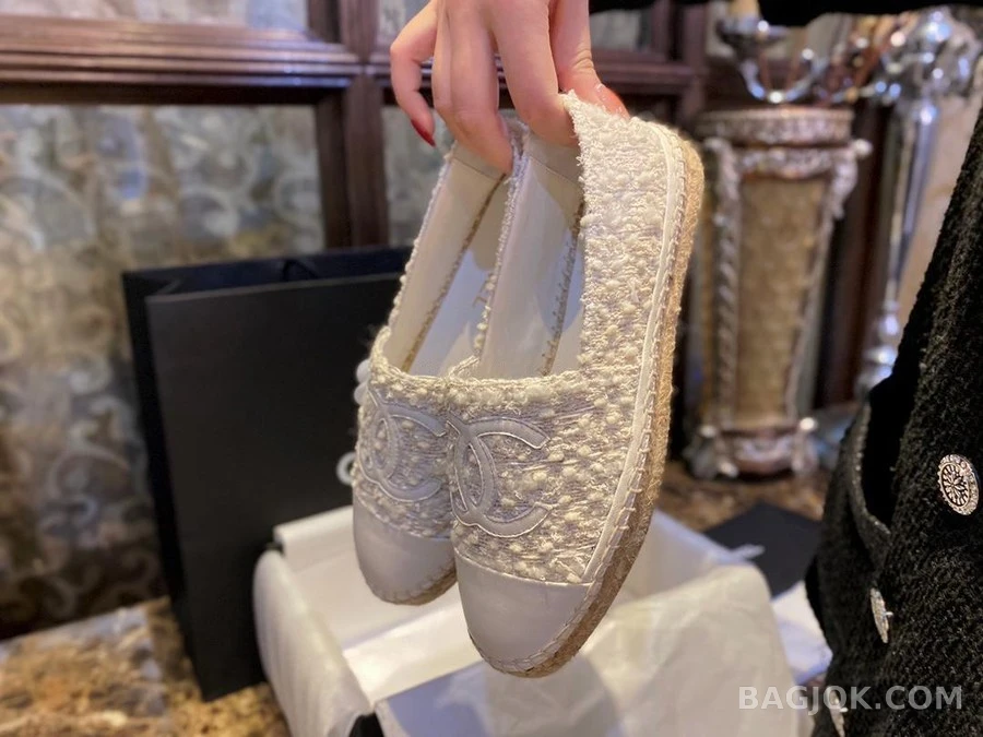 샤넬 샤넬 트위드 CC Espadrille 상세 이미지