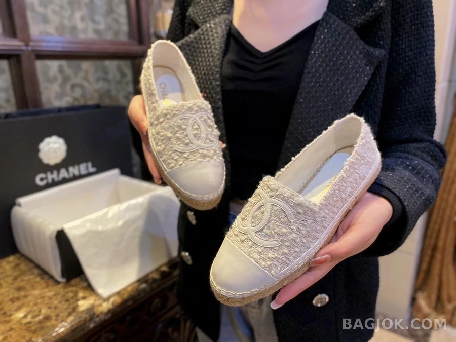 샤넬 샤넬 트위드 CC Espadrille 상세 이미지