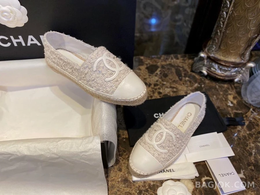 샤넬 샤넬 트위드 CC Espadrille 상세 이미지