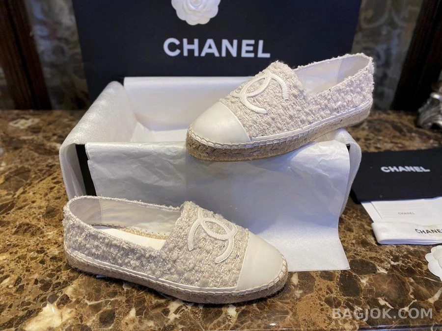 샤넬 샤넬 트위드 CC Espadrille 상세 이미지