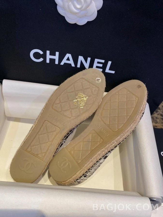 샤넬 샤넬 트위드 CC Espadrille 상세 이미지