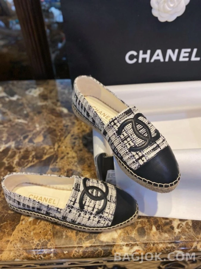샤넬 샤넬 트위드 CC Espadrille 상세 이미지