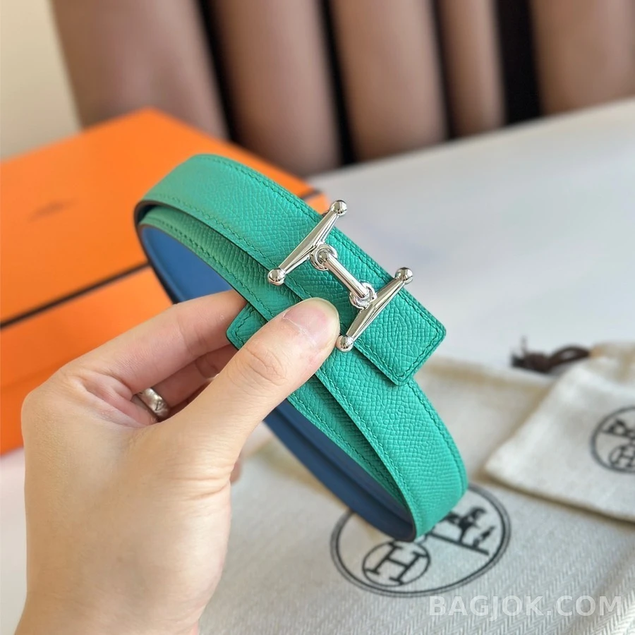 에르메스 에르메스 MORS H 리버서블 벨트 은장 24mm 상세 이미지
