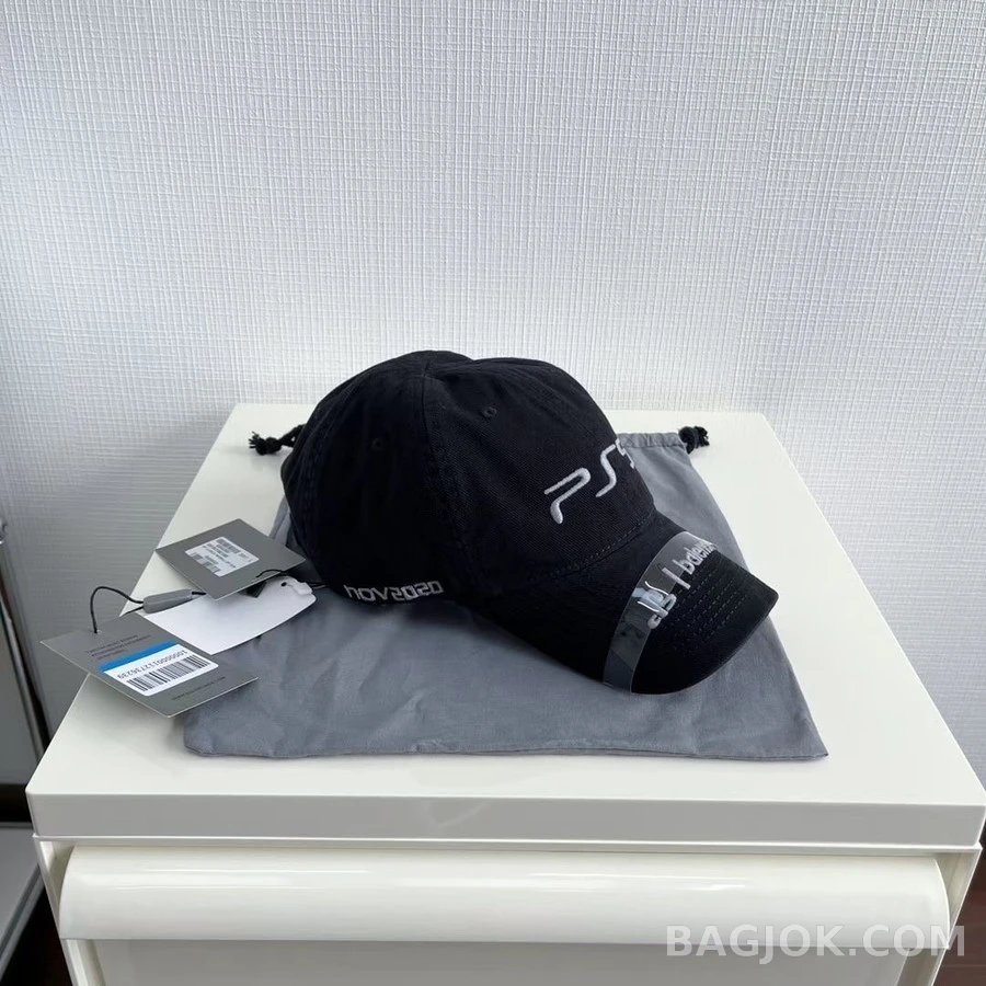 발렌시아가 발렌시아가 플레이스테이션 로고자수 볼캡 상세 이미지