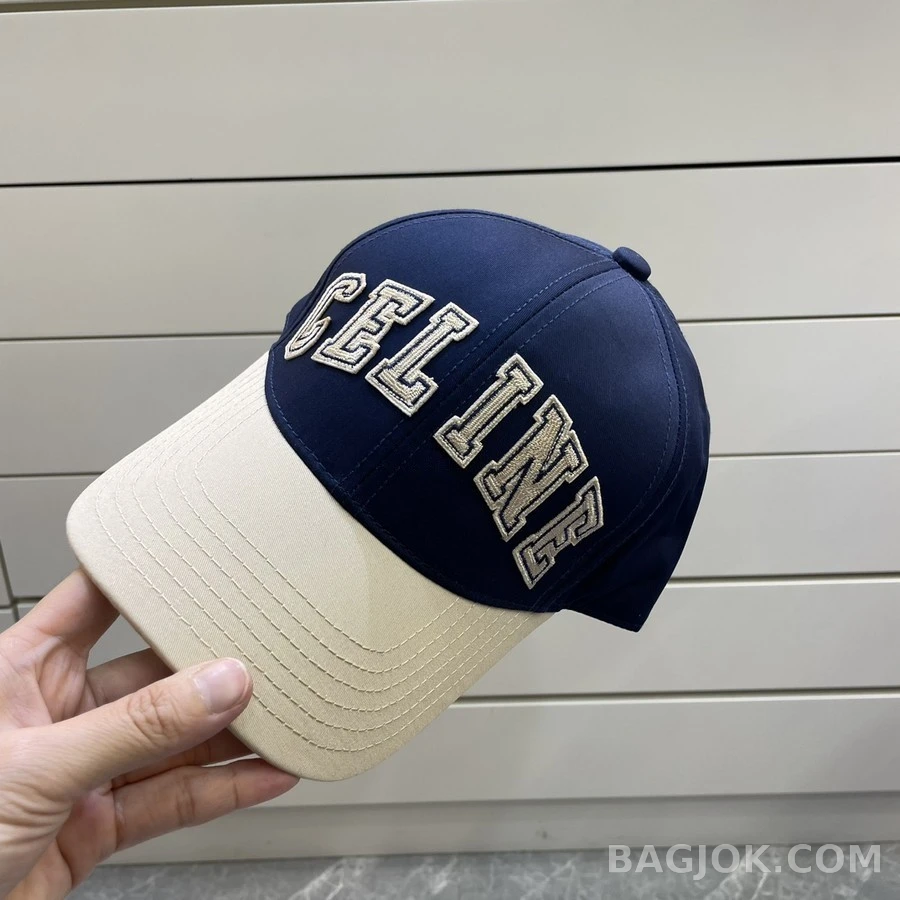 셀린느 셀린느 아플리케 베이스볼 볼캡 상세 이미지
