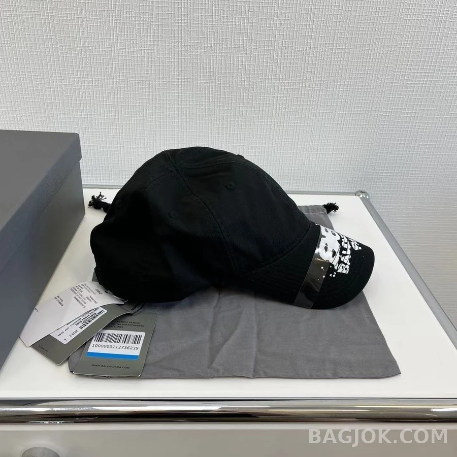 발렌시아가 발렌시아가 핸드드론 BB 아이콘 볼캡 상세 이미지