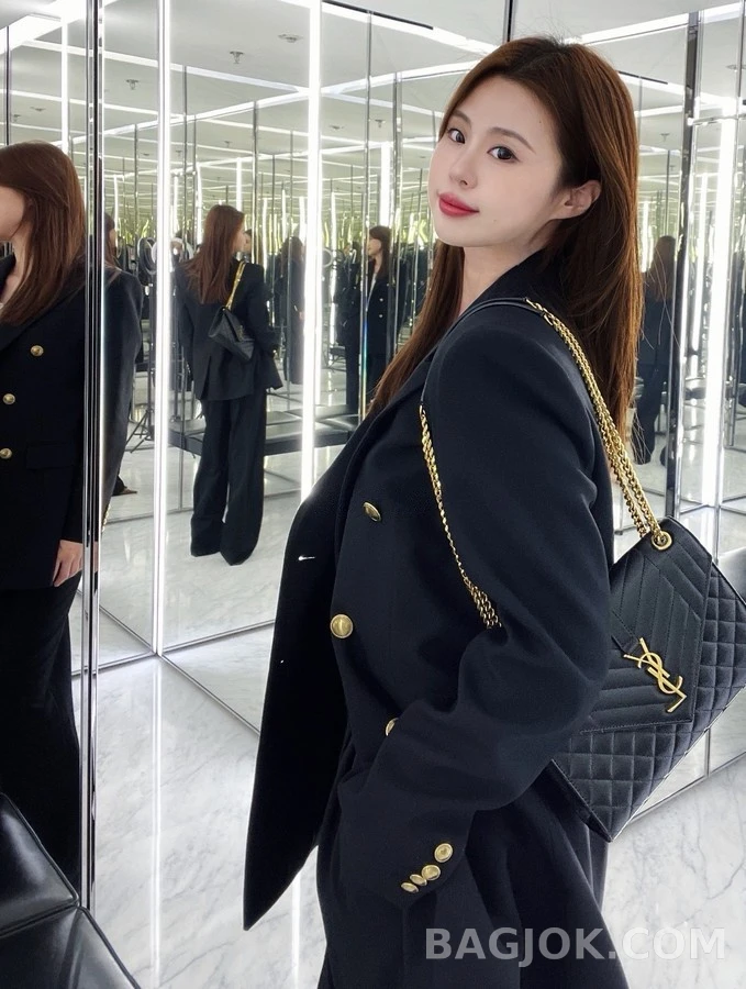 생로랑 세인트로랑 버튼 피크드 라펠 자켓 상세 이미지