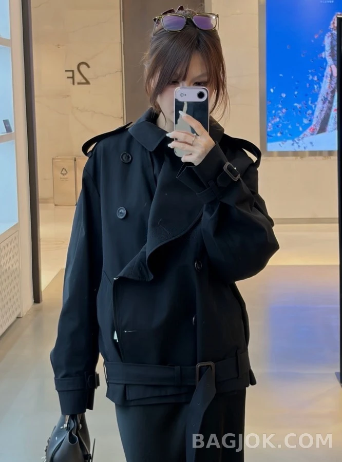 메종 마르지엘라 메종마르지엘라 더블 브레스트 벨트 자켓 상세 이미지