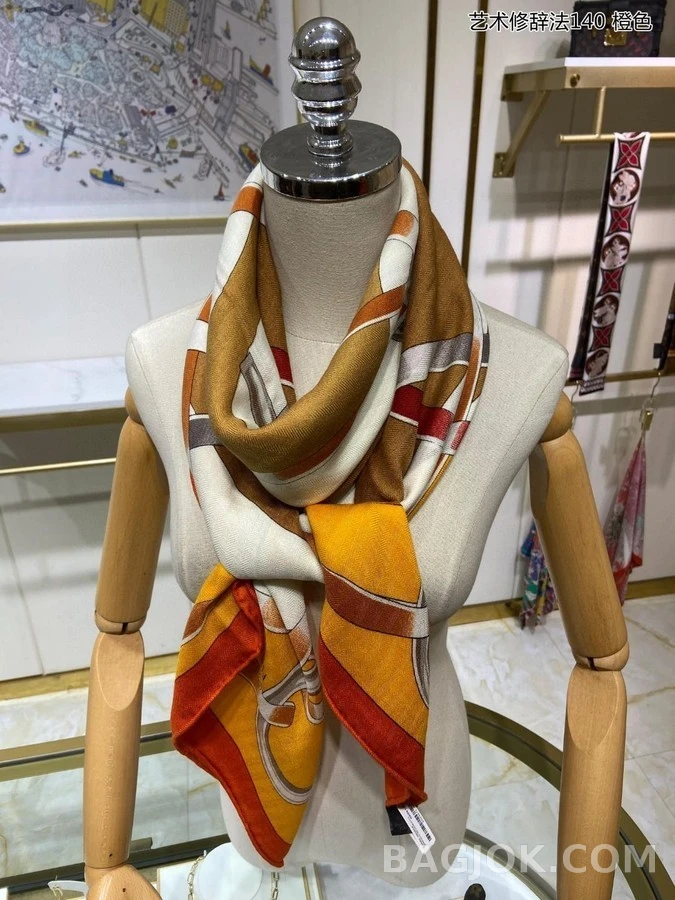 에르메스 에르메스 Figure Artistique 90 스카프 상세 이미지