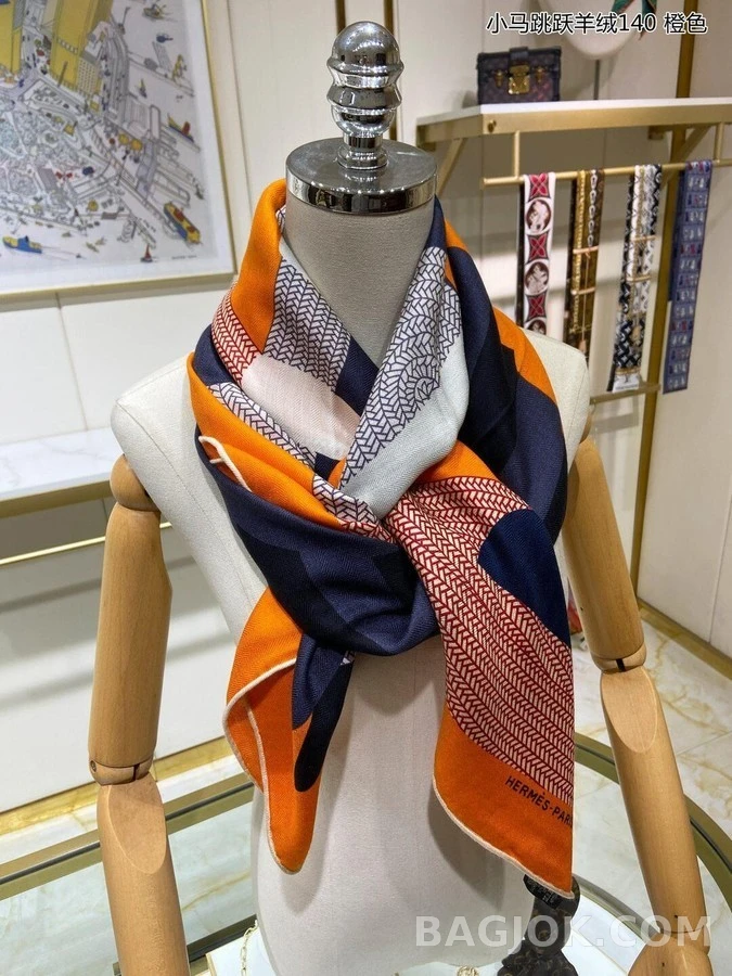 에르메스 에르메스 Mon Premier Galop 140 스카프 상세 이미지