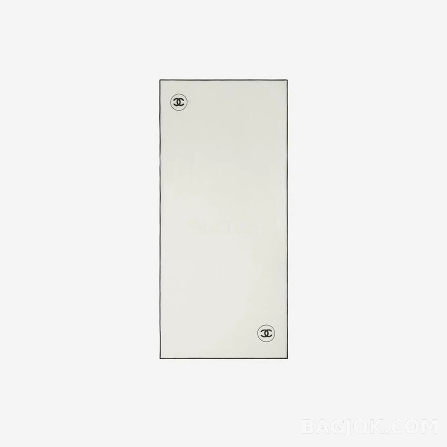 샤넬 샤넬 CC로고 캐시미어 스카프 상세 이미지
