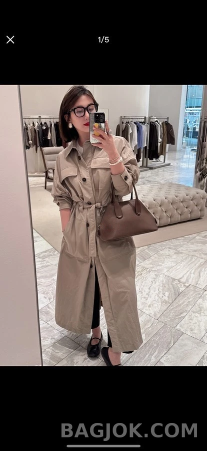 브루넬로 쿠치넬리 브루넬로 쿠치넬리 유틸리티 벨티드 코트 상세 이미지