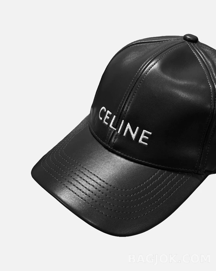 셀린느 셀린느 Celine 레더 베이스볼 캡 상세 이미지