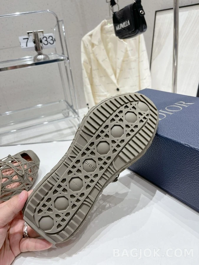 디올 디올 와프 샌들 상세 이미지
