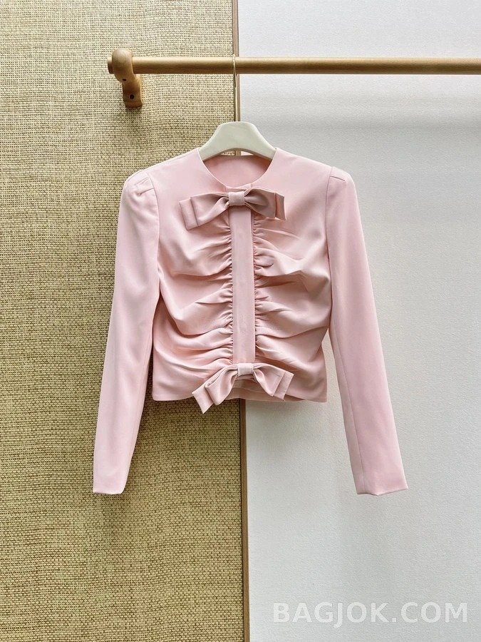 발렌티노 발렌티노 더블 보우 러플 숏 자켓 상세 이미지