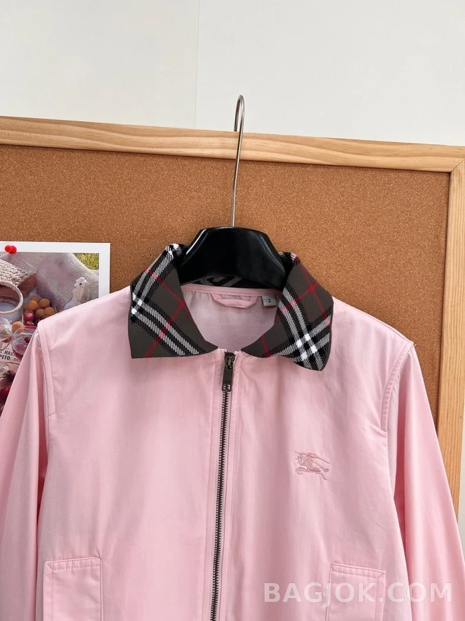 버버리 버버리 하링턴 빈티지 체크 집업 자켓 상세 이미지