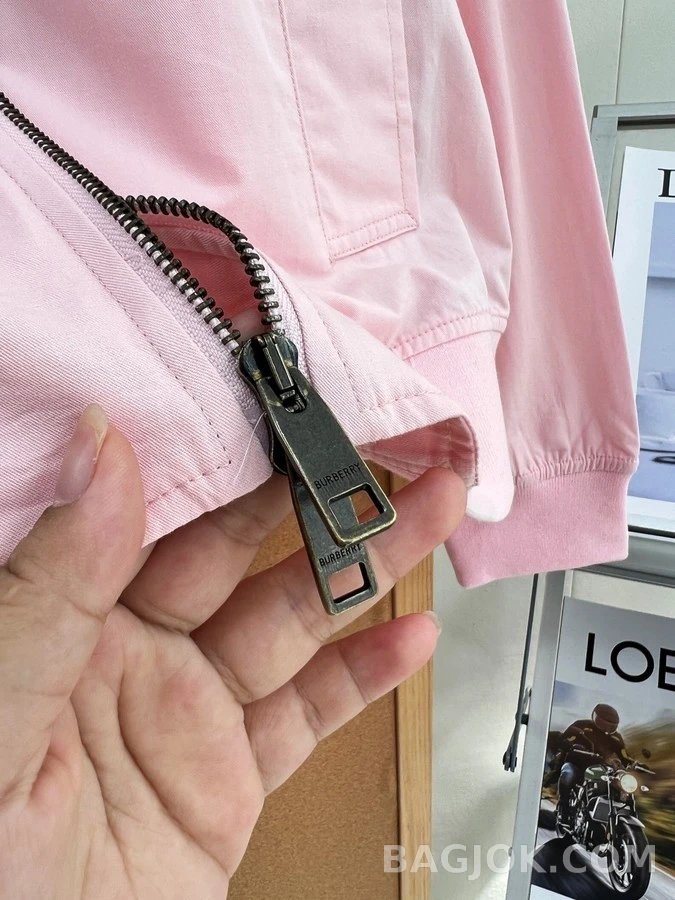 버버리 버버리 하링턴 빈티지 체크 집업 자켓 상세 이미지