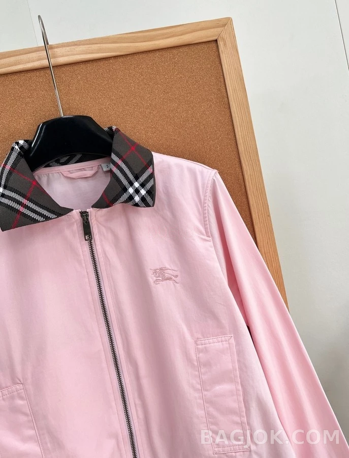 버버리 버버리 하링턴 빈티지 체크 집업 자켓 상세 이미지