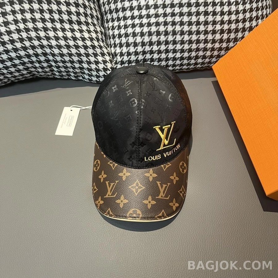 루이비통 루이비통 LV 로고 자수 베이스볼 캡 상세 이미지