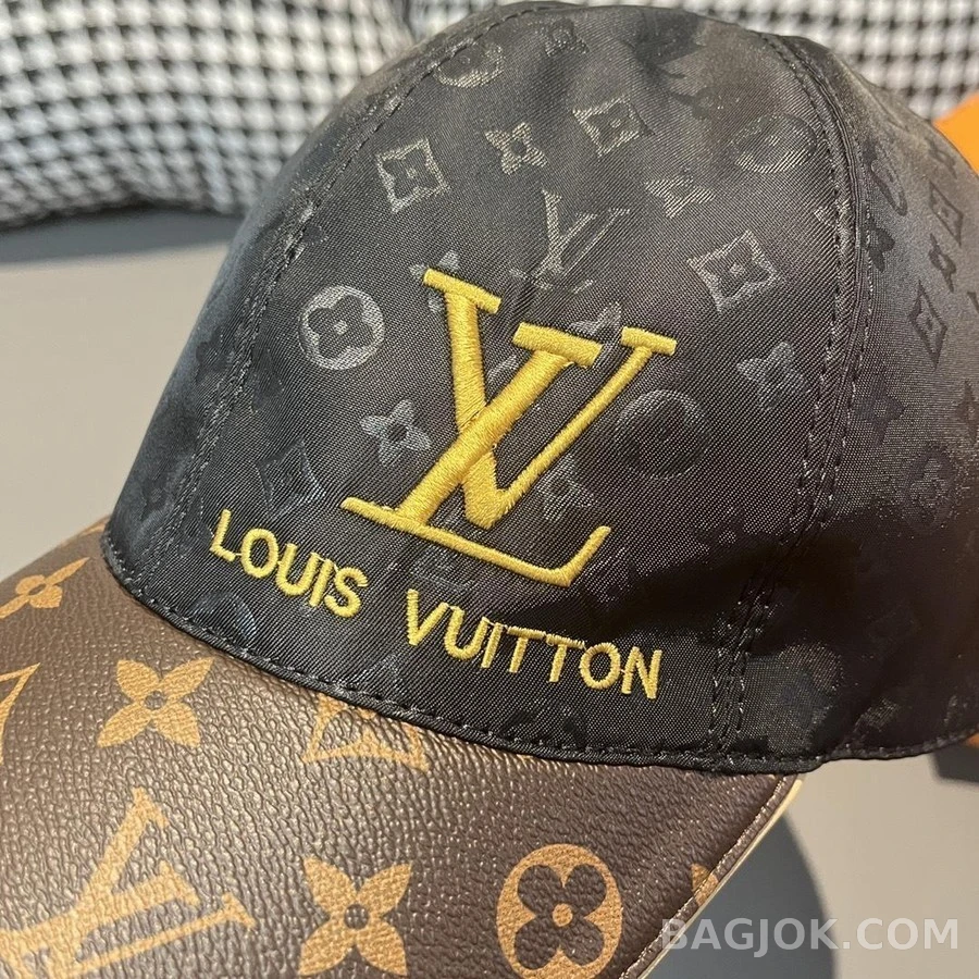 루이비통 루이비통 LV 로고 자수 베이스볼 캡 상세 이미지