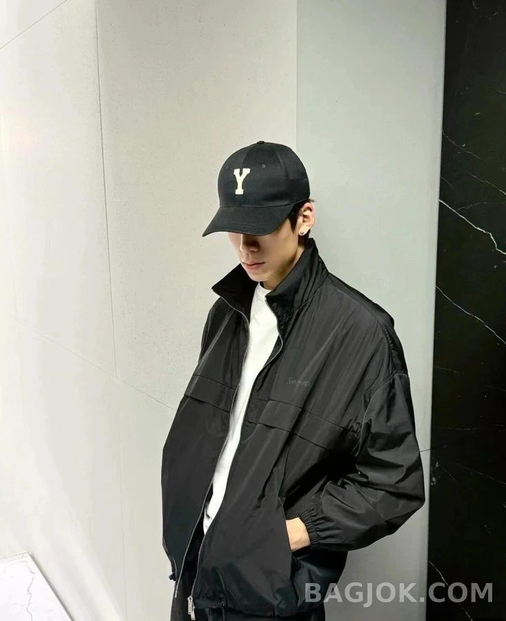 생로랑 세인트로랑 가바딘 집업 자켓 상세 이미지