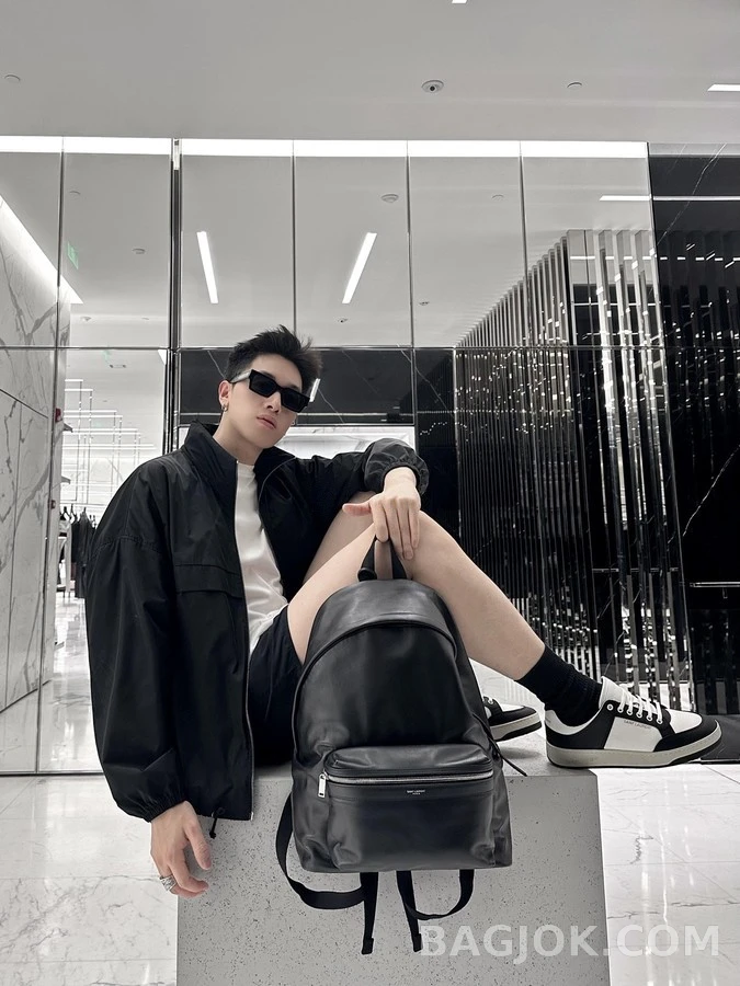 생로랑 세인트로랑 가바딘 집업 자켓 상세 이미지