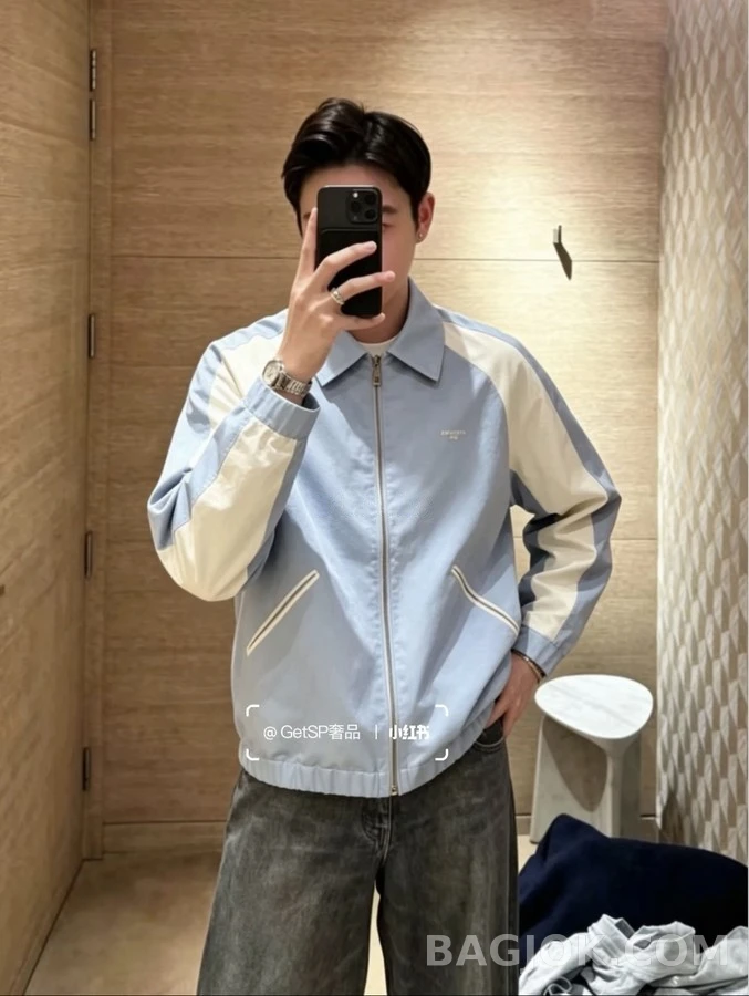 루이비통 루이비통 컬러블록 카라 자켓 상세 이미지
