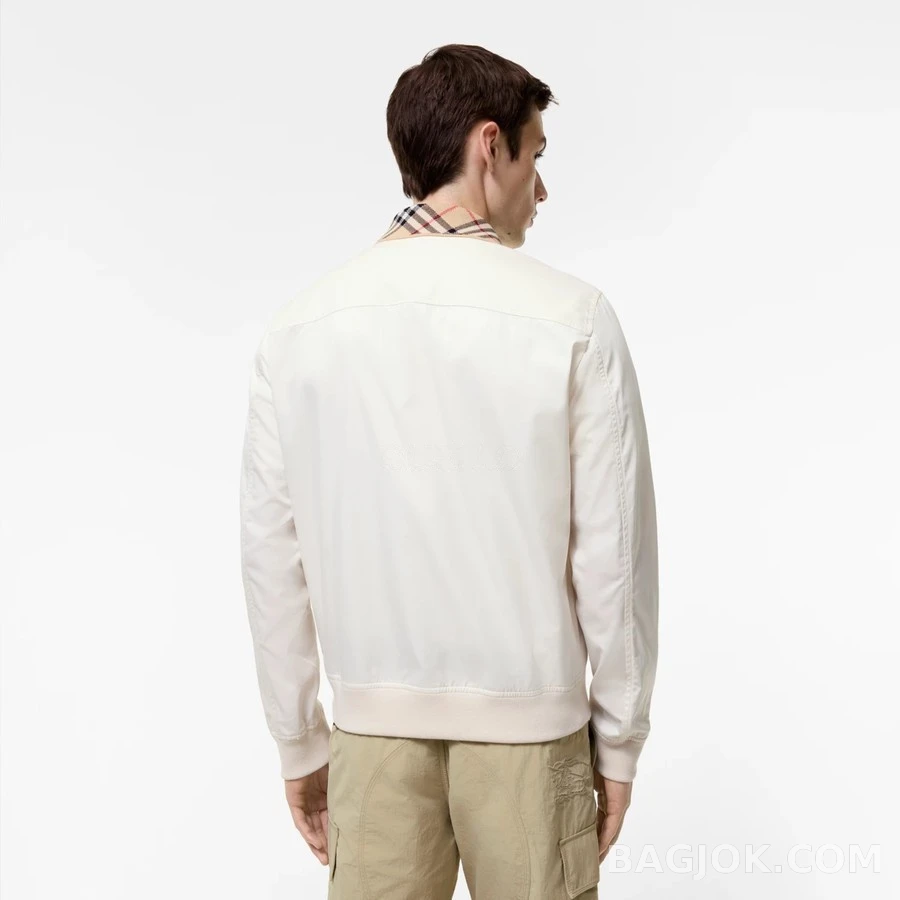 버버리 버버리 체크 칼라 하링턴 자켓 상세 이미지