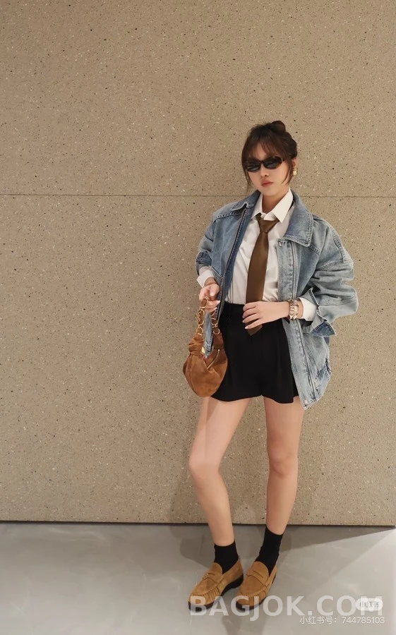 생로랑 세인트로랑 레트로 워싱 데님 자켓 상세 이미지