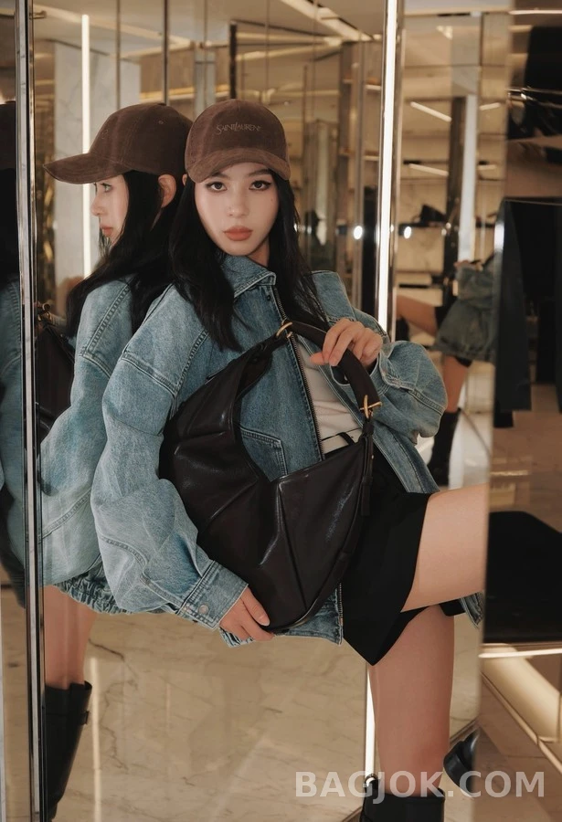 생로랑 세인트로랑 레트로 워싱 데님 자켓 상세 이미지