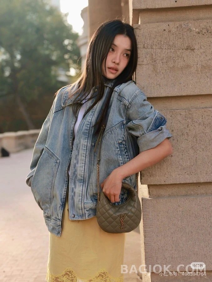 생로랑 세인트로랑 레트로 워싱 데님 자켓 상세 이미지