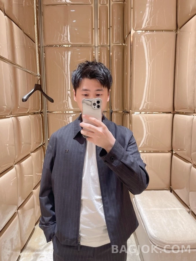 버버리 버버리 블룸즈버리 스트라이프 울 자켓 상세 이미지