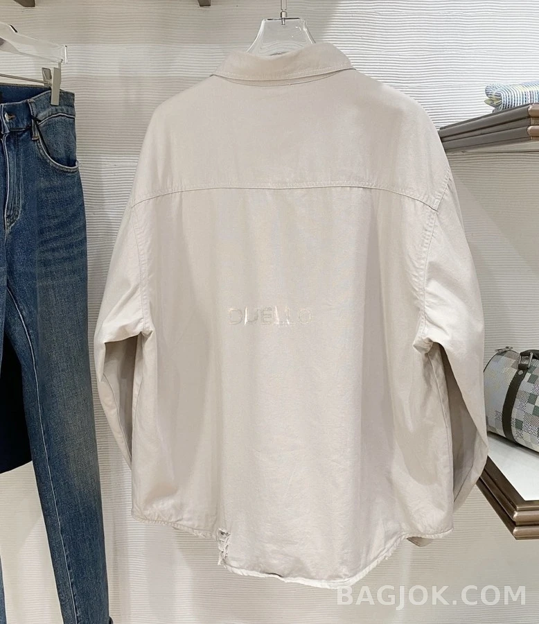 발렌시아가 발렌시아가 디스트로이드 워크웨어 자켓 상세 이미지