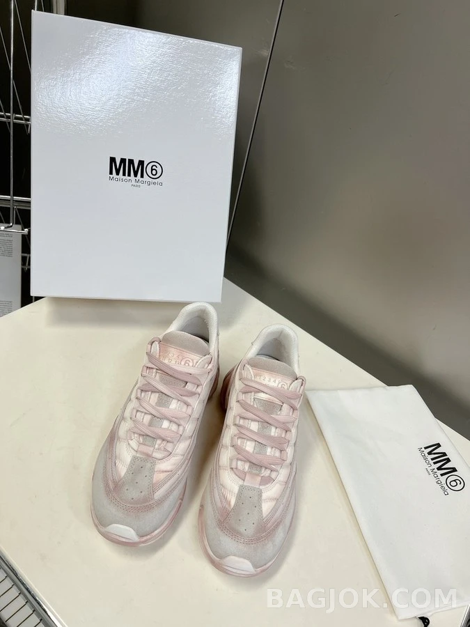 메종 마르지엘라 메종마르지엘라 MM6 디스트레스 스니커즈 상세 이미지