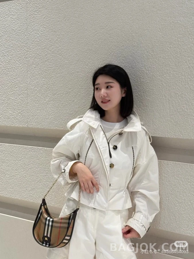 버버리 버버리 체크 포켓 드로스트링 자켓 상세 이미지