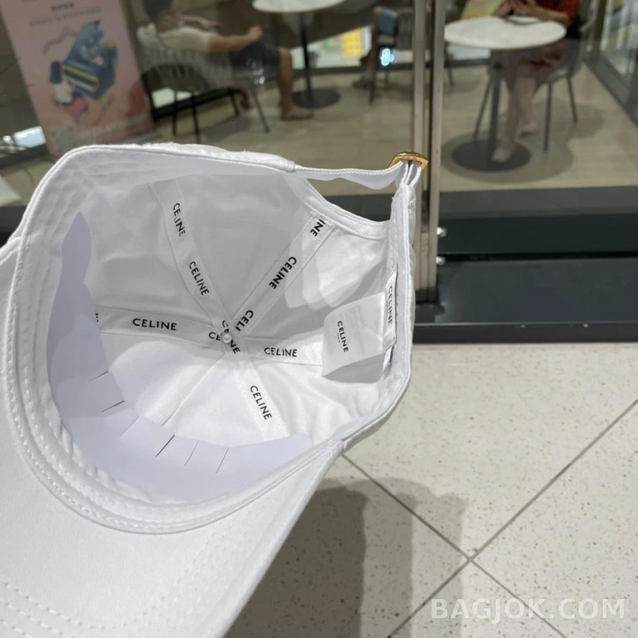 셀린느 셀린느 트리옹프 코튼 베이스볼 캡 상세 이미지
