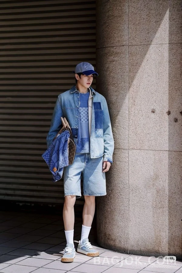 루이비통 루이비통 패치워크 모노그램 데님 자켓 상세 이미지