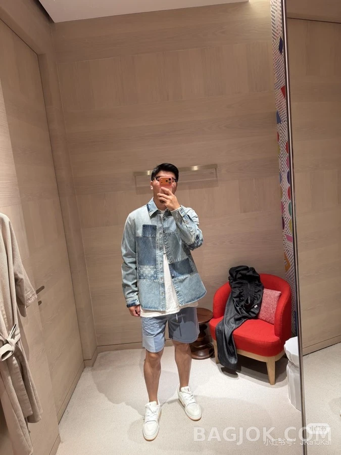 루이비통 루이비통 패치워크 모노그램 데님 자켓 상세 이미지