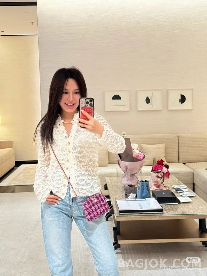 샤넬 샤넬 물결 니트 자켓 상세 이미지