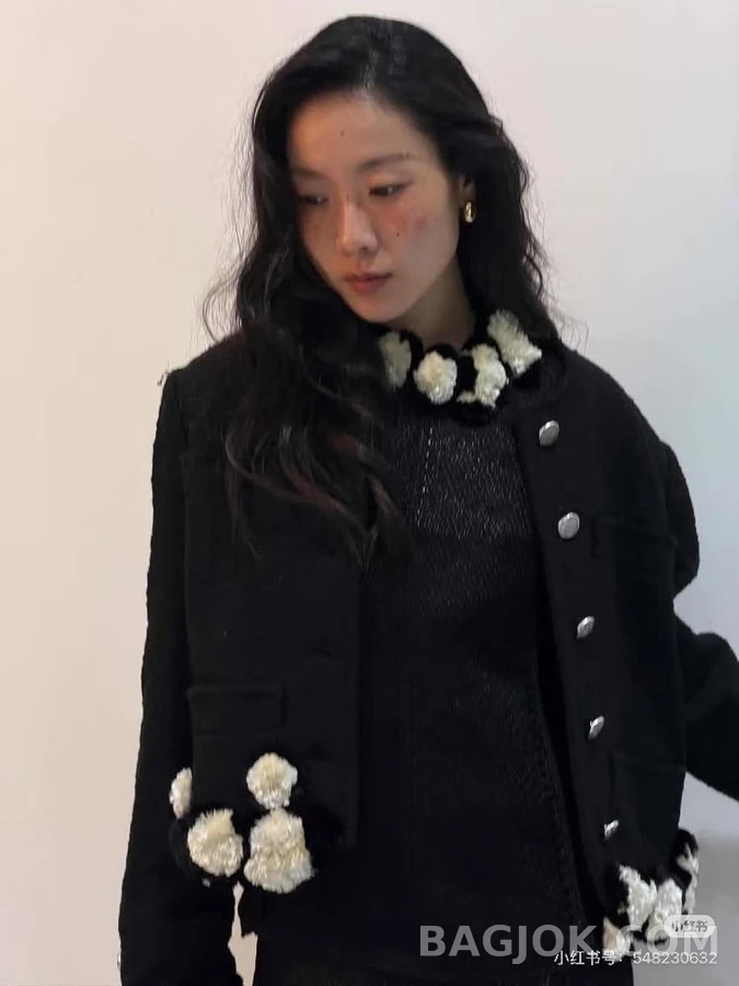 샤넬 샤넬 플라워 트위드 자켓 상세 이미지