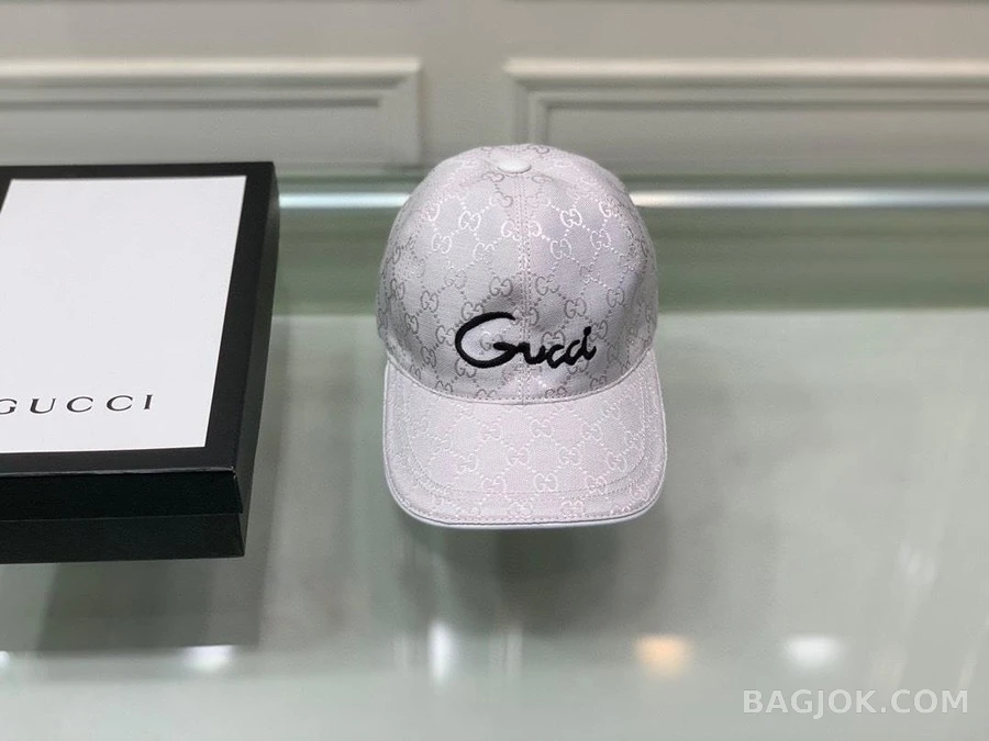 구찌 구찌 GG 자카드 로고 베이스볼 캡 상세 이미지