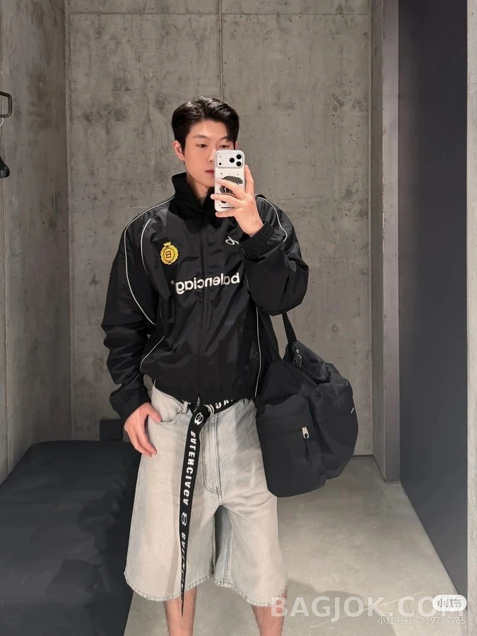 발렌시아가 발렌시아가 풋볼 자수 스포츠 자켓 상세 이미지