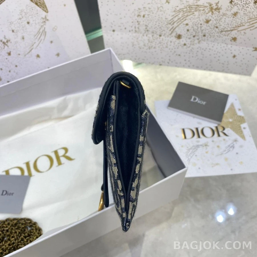 디올 디올 오블리크 새들 장지갑 상세 이미지